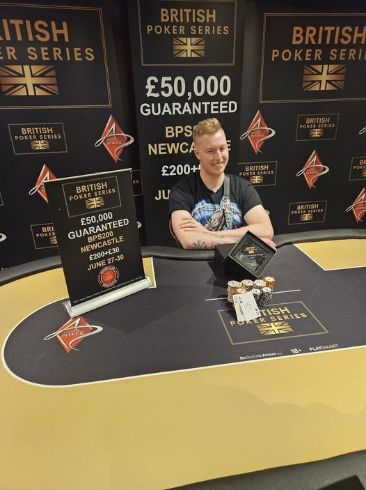 Newcastle trophy winner at a BPS event