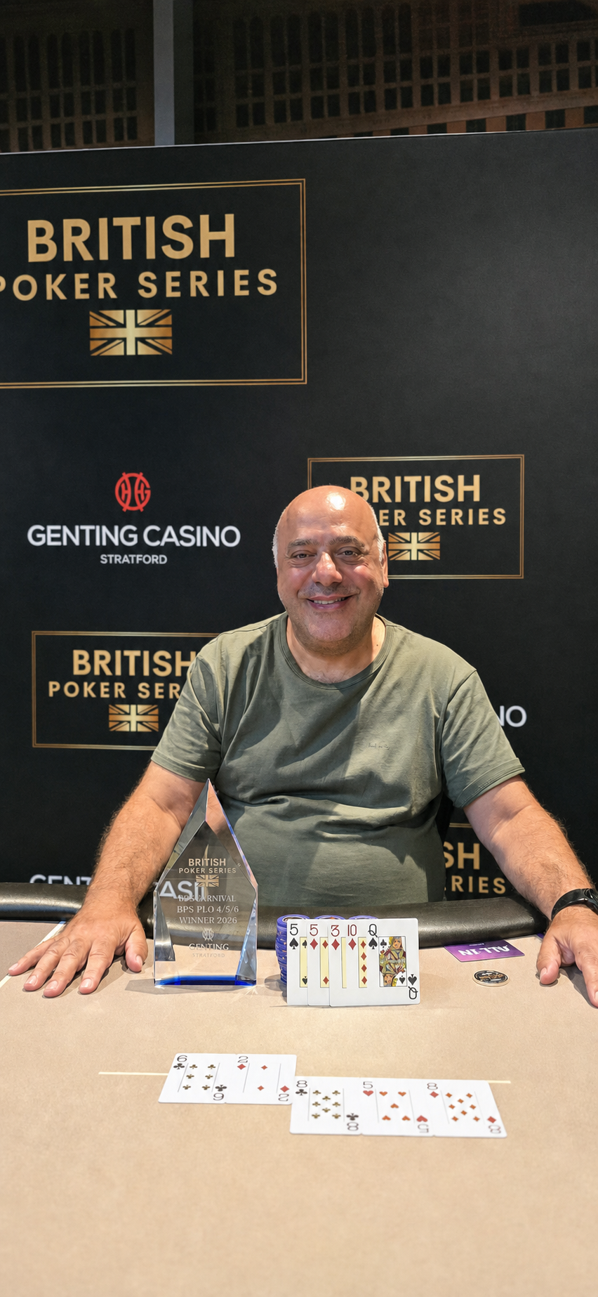 BPS PLO 4/5/6 champion George Achillea