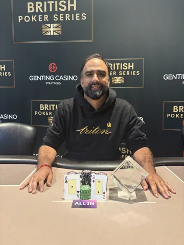 Jitin Dhawan with the BPS200 Championship Edition trophy