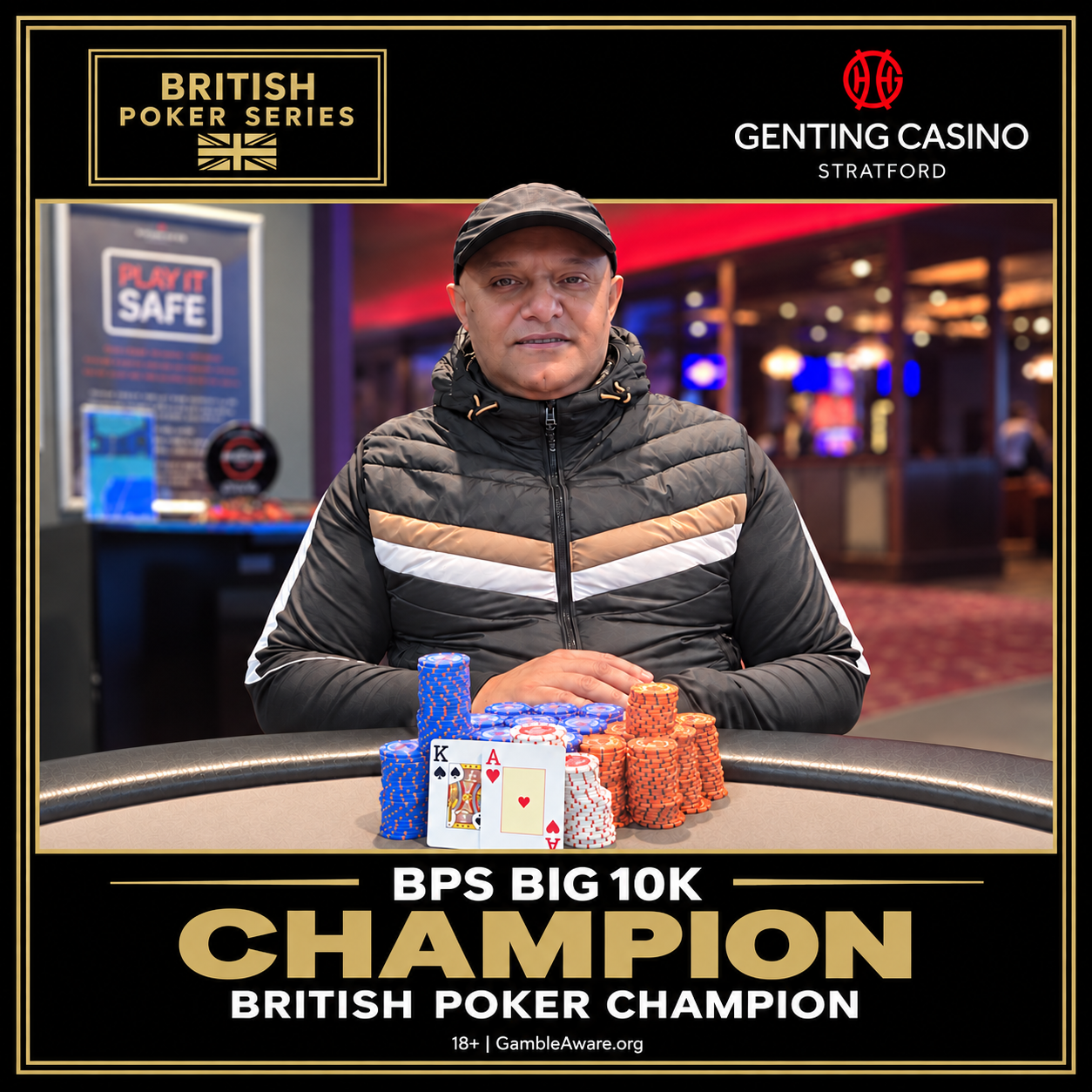 Rajinder Shina, BPS Big 10K champion
