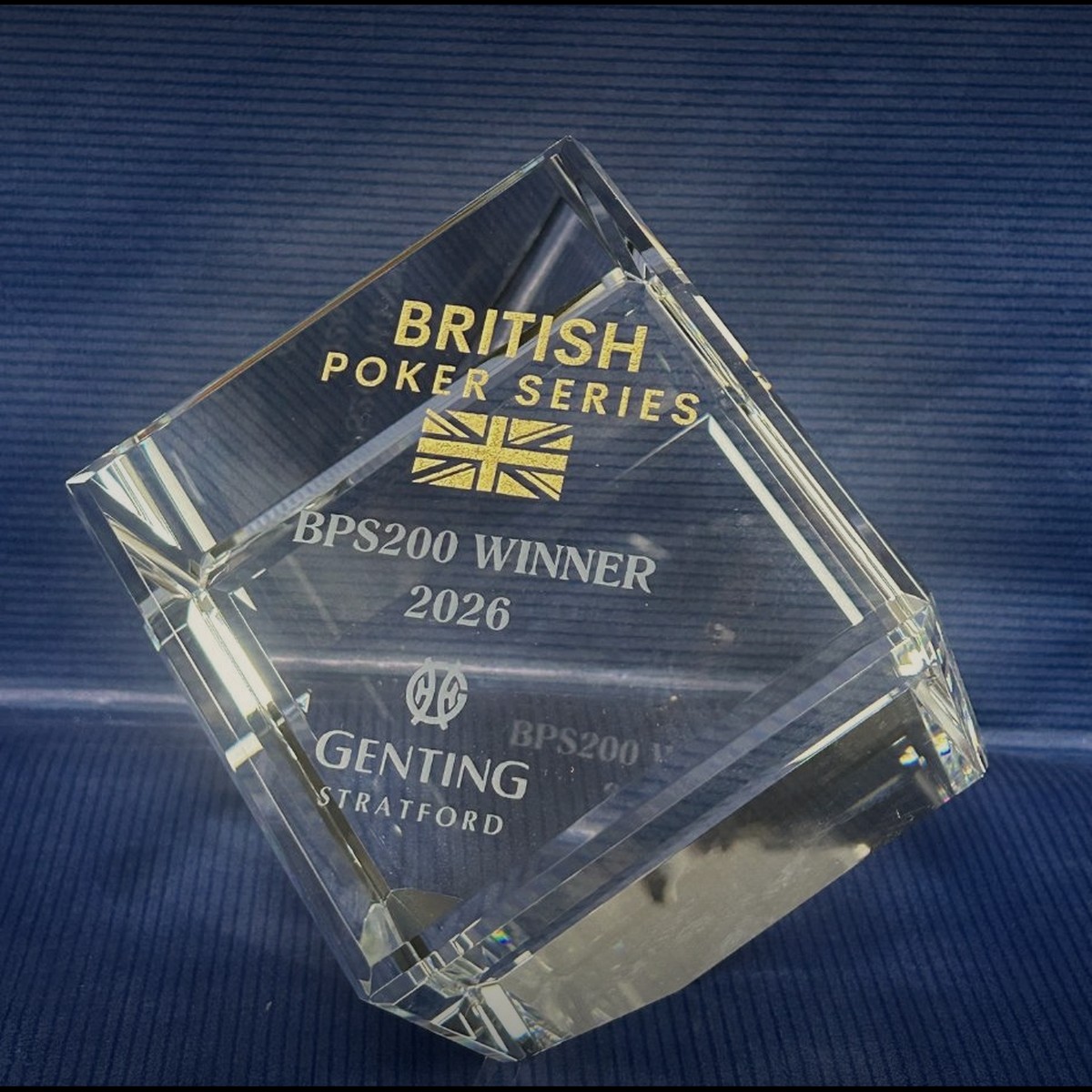 BPS trophy for 2026 events